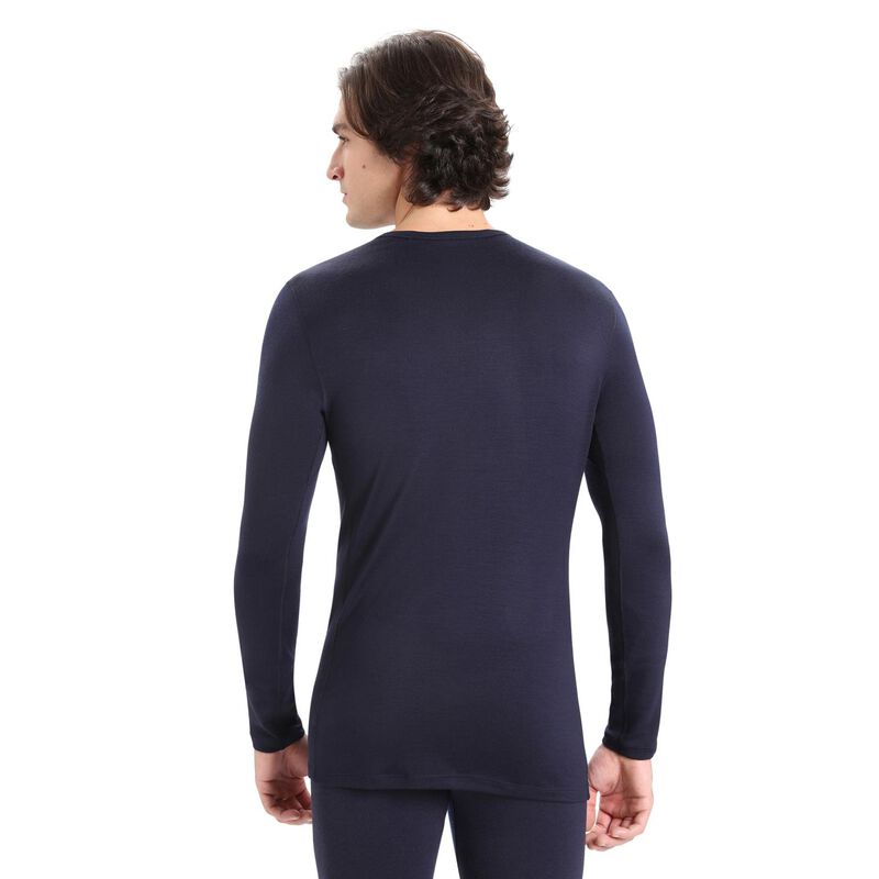 Icebreaker Mens Merino 260 Tech Long Sleeve Crew Neck Thermal Top image number 9